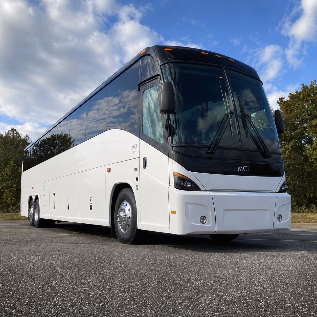 charter bus shuttle service for manufacturing and industrial groups in san angelo