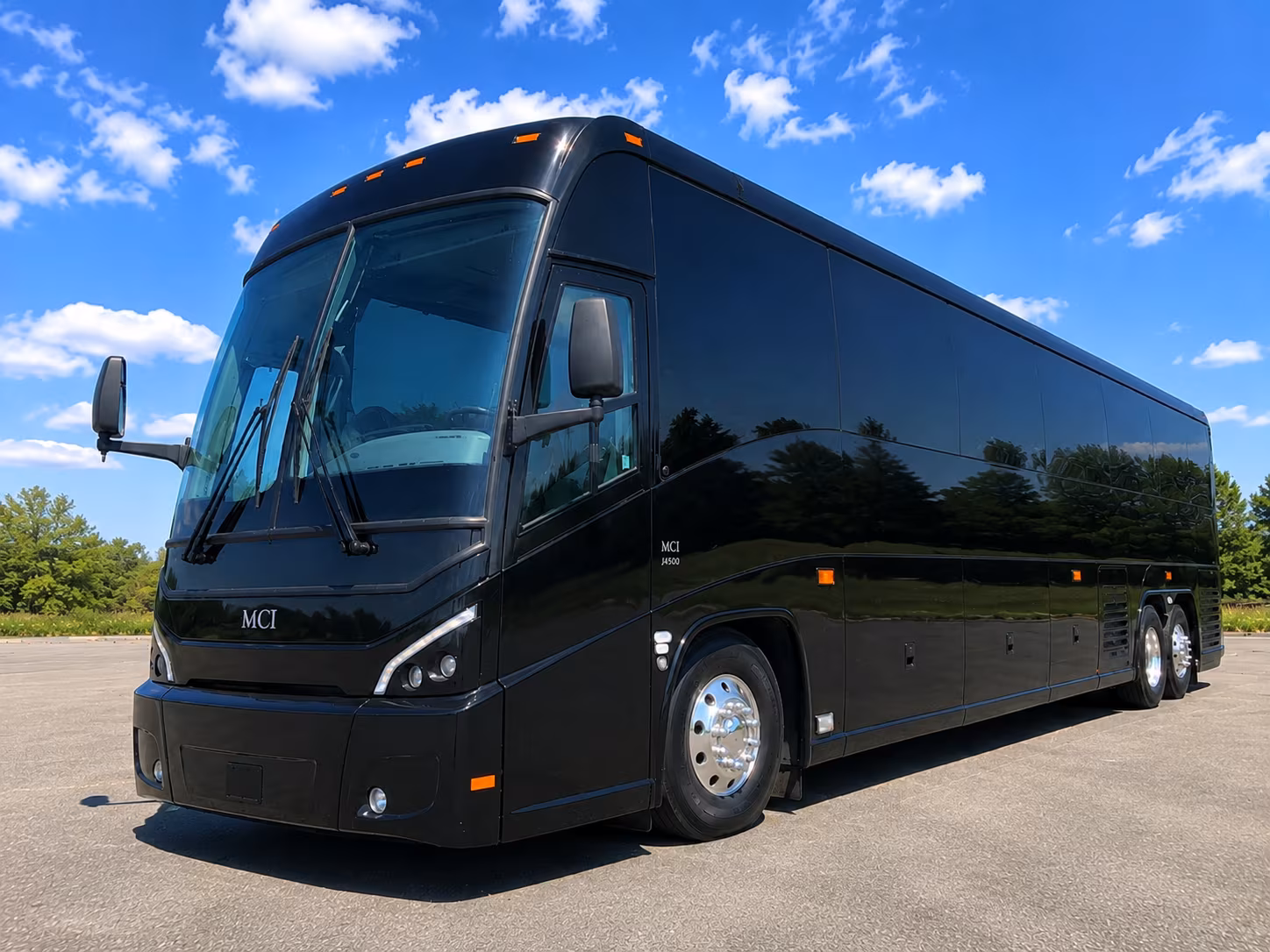 charter buses for larger prom groups and multi school events