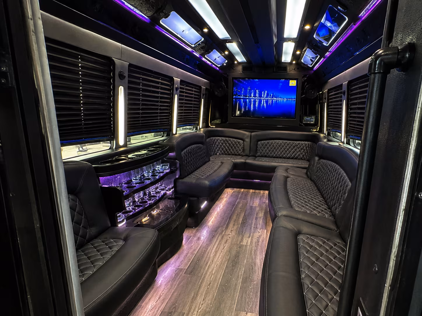 san angelo holiday party bus rental