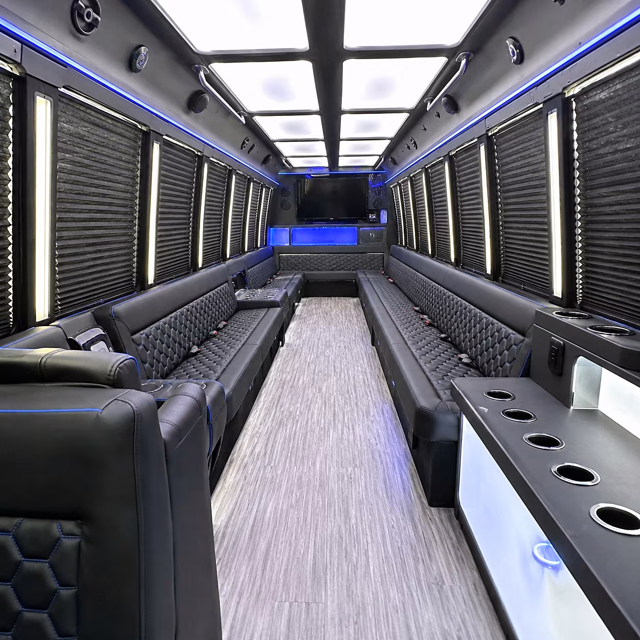 san angelo party bus rentals inside