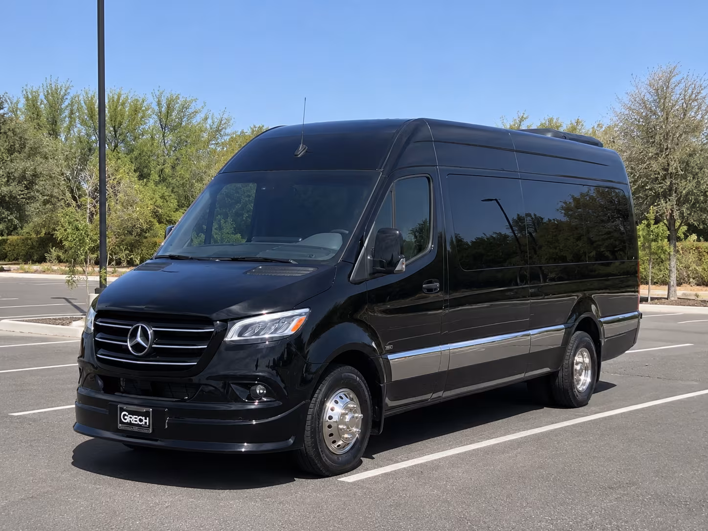 sprinter van with driver